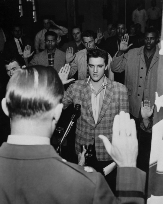 Elvis Presley is Sworn In