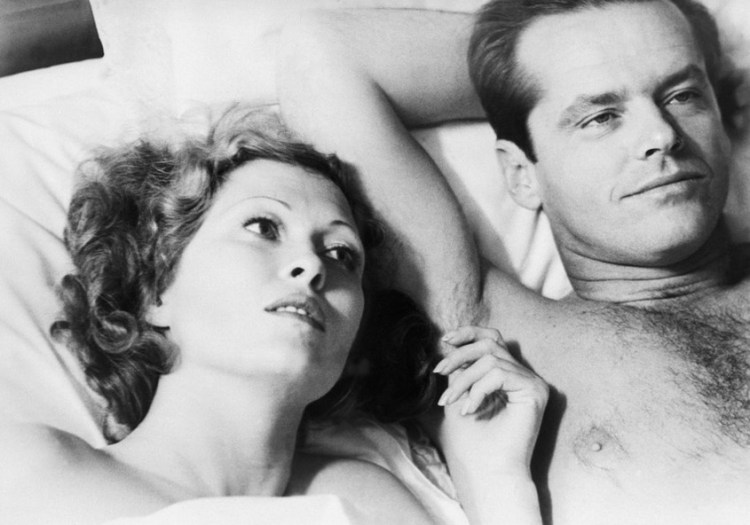 Faye Dunaway and Jack Nicholson in Chinatown