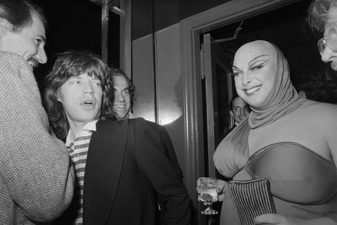 Mick Jagger and Divine