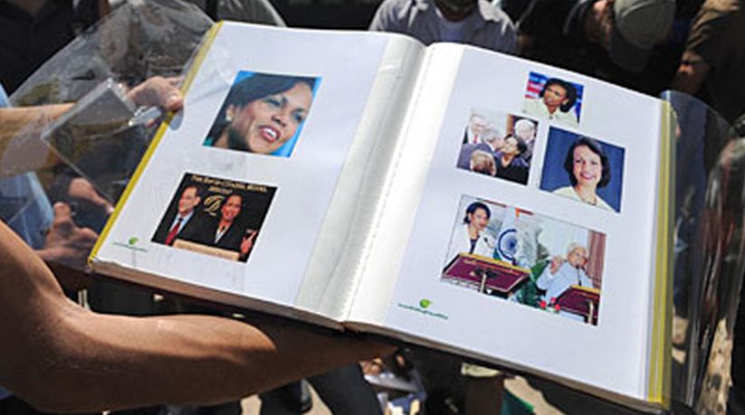 Photos from Gadhafi’s compound and album of Condoleezza&nbsp;Rice