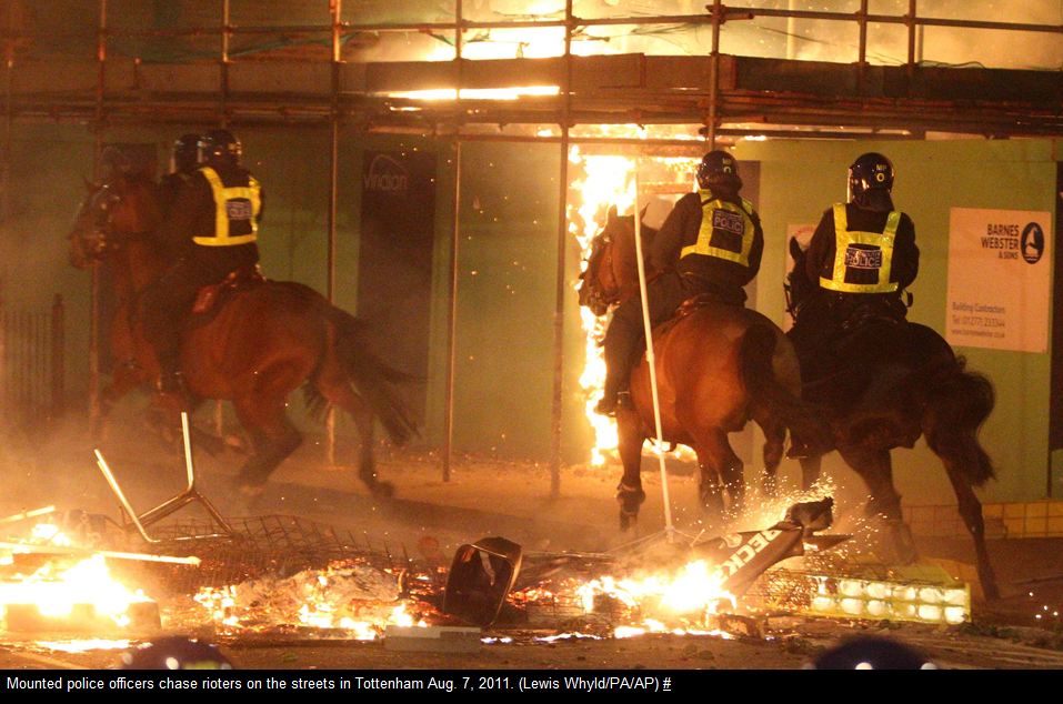 The London Riots.  Is America on its way to a riot like&nbsp;this?