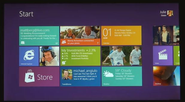 Windows 8 unveiled at Anaheim CA conference.&nbsp;Review.