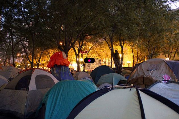Occupy Seattle tents