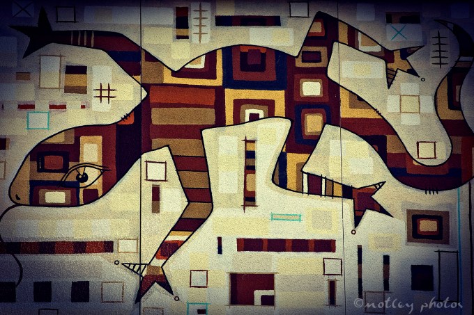 Photo Project 365 010412 Albuquerque Downtown City Mural Lizard