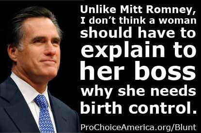 Mitt Romney captions employers doesn't need to hear why birth control