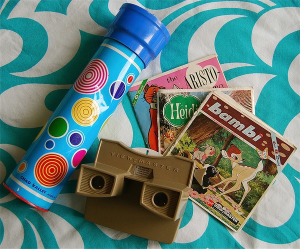 70b toys viewmaster and kaleidescope
