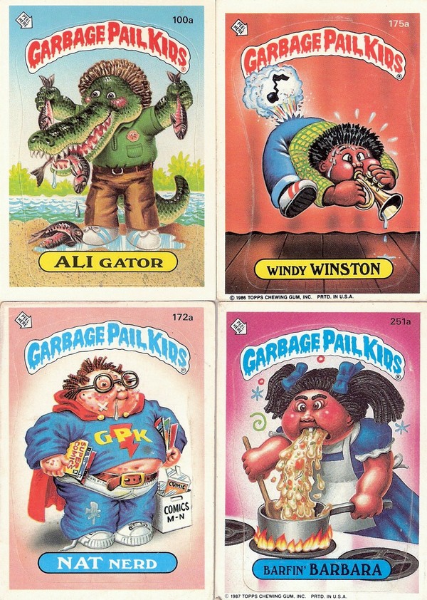 80s garbage pail kids