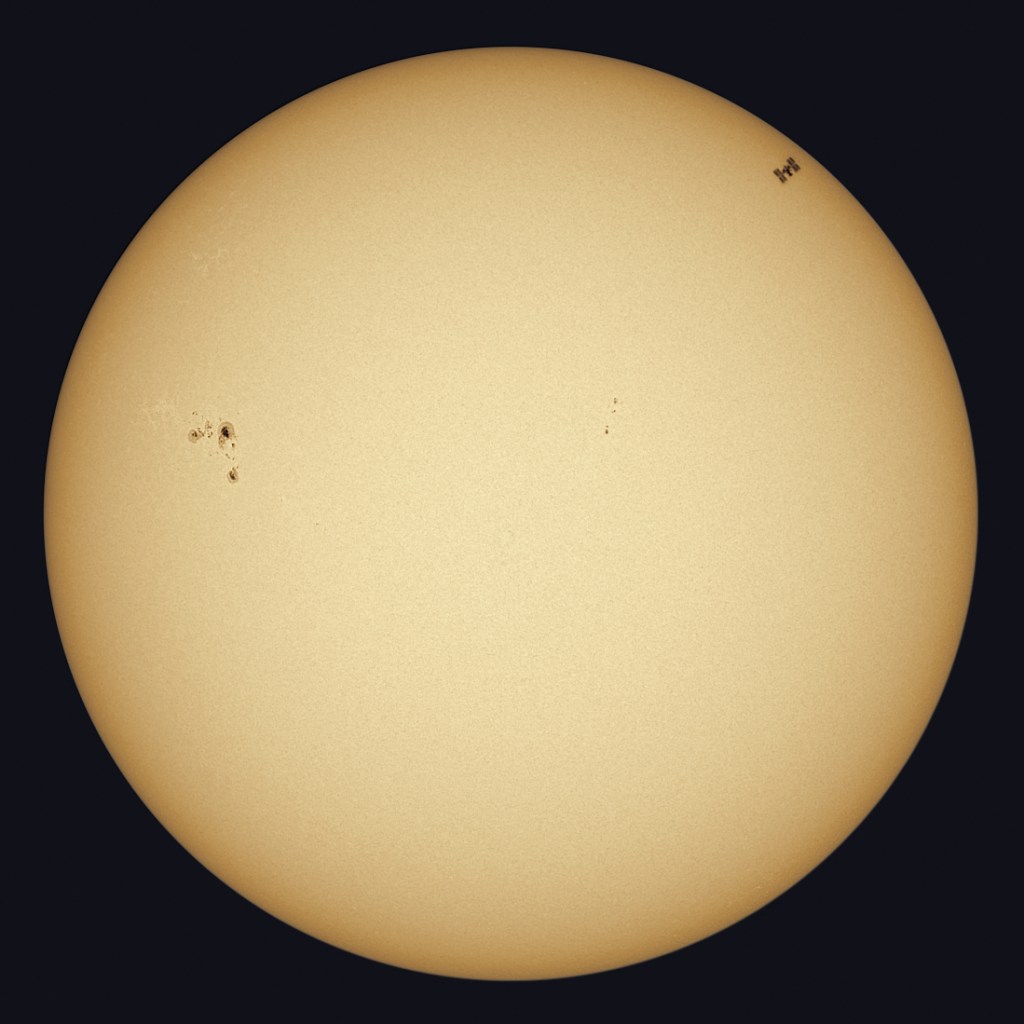 astrophotography sun photos 8 earth satellite ISS transit