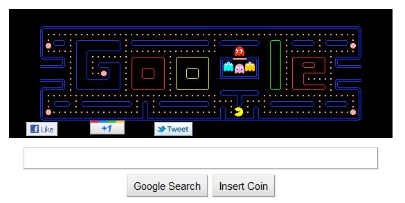 Google pacman