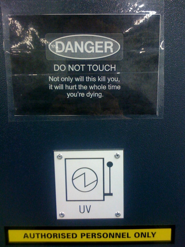do not touch