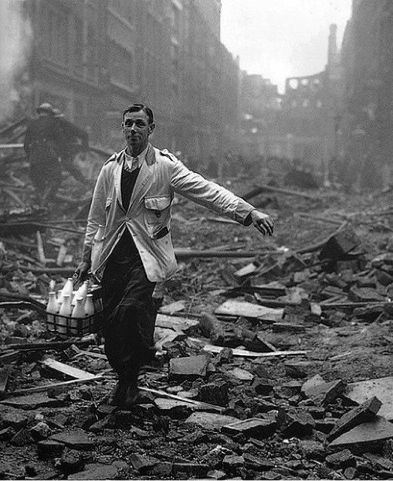 London Blitz milkman