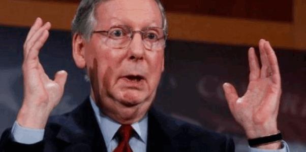 MitchMcConnellCaptionThisHandsInAir
