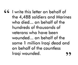 quote 2 letter to bush and cheney 1