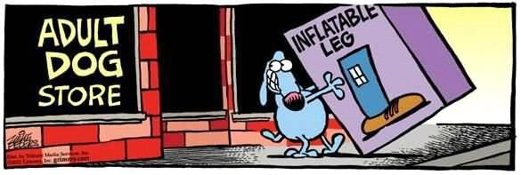 cartoon adult dog store inflatable leg