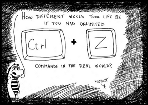 cartoon geek control z real life