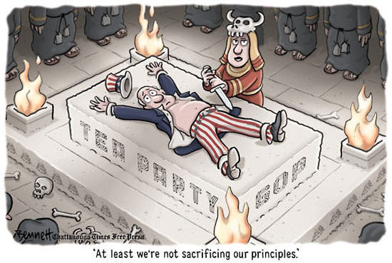 Tea-Party-Principles-political-cartoon-sacrifice-unclesam