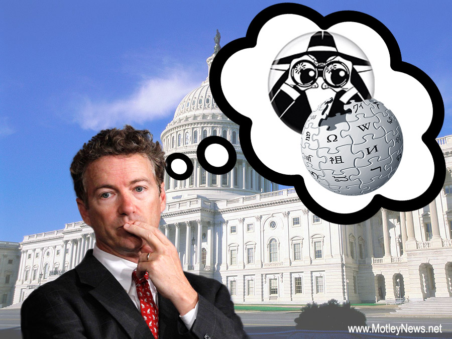 Rand Paul thinking of stealing from wiki