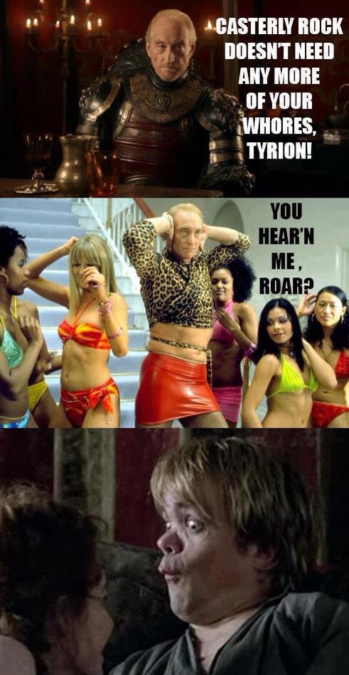 Game of Thrones meme.