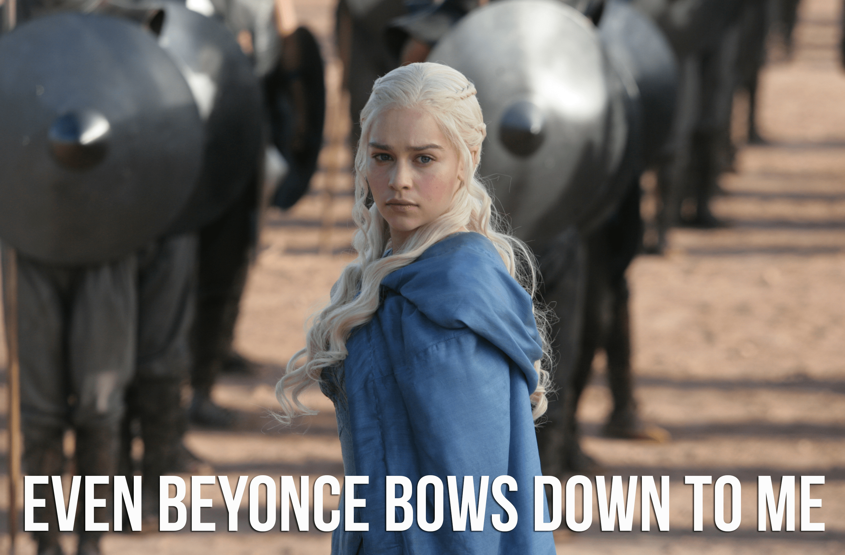 Game of Thrones meme.