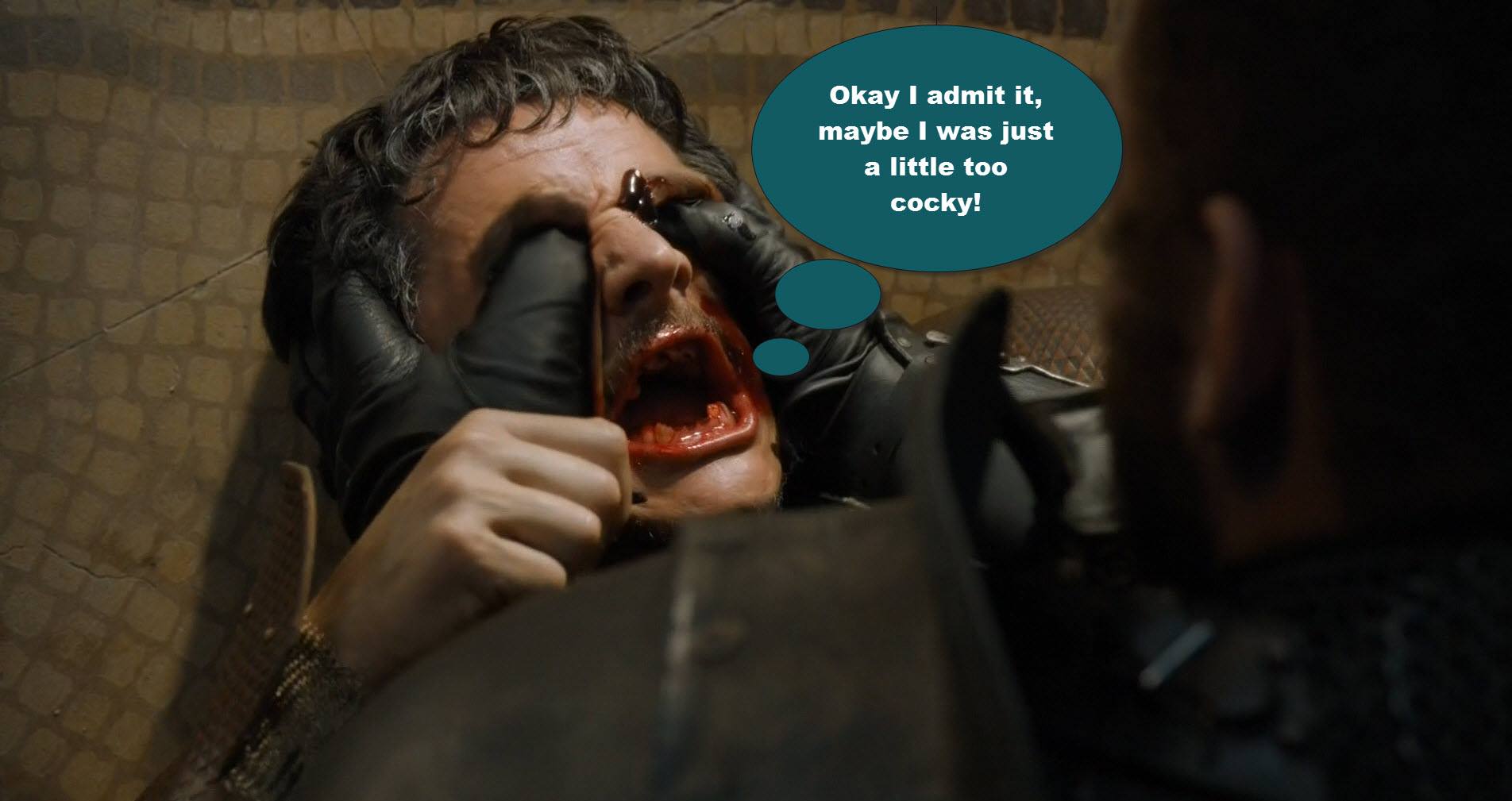 Game of Thrones meme.