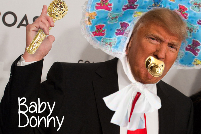 Can Trump act any more childish? Do we really want this in the White&nbsp;House?