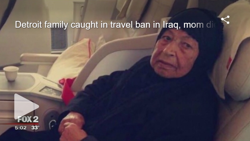 Detroit family caught in travel ban, mom dies after being denied&nbsp;entry
