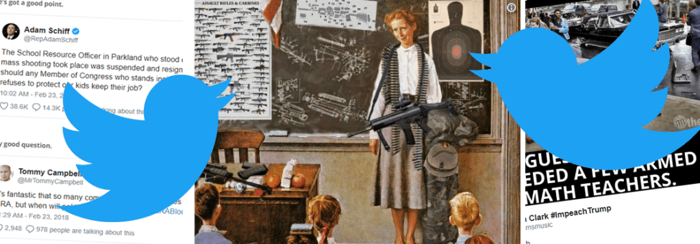 NRA & gun-law related Tweets and&nbsp;opinions