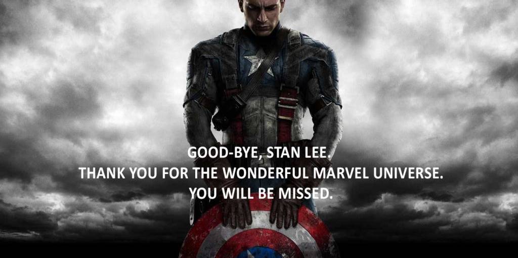 You will be missed, Stan&nbsp;Lee