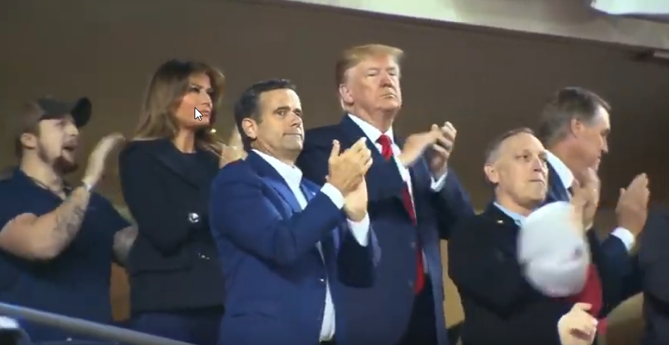 Trump seriously boo’d at Game 5 of World&nbsp;Series